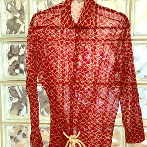 Authentic Burberry swimsuit cover